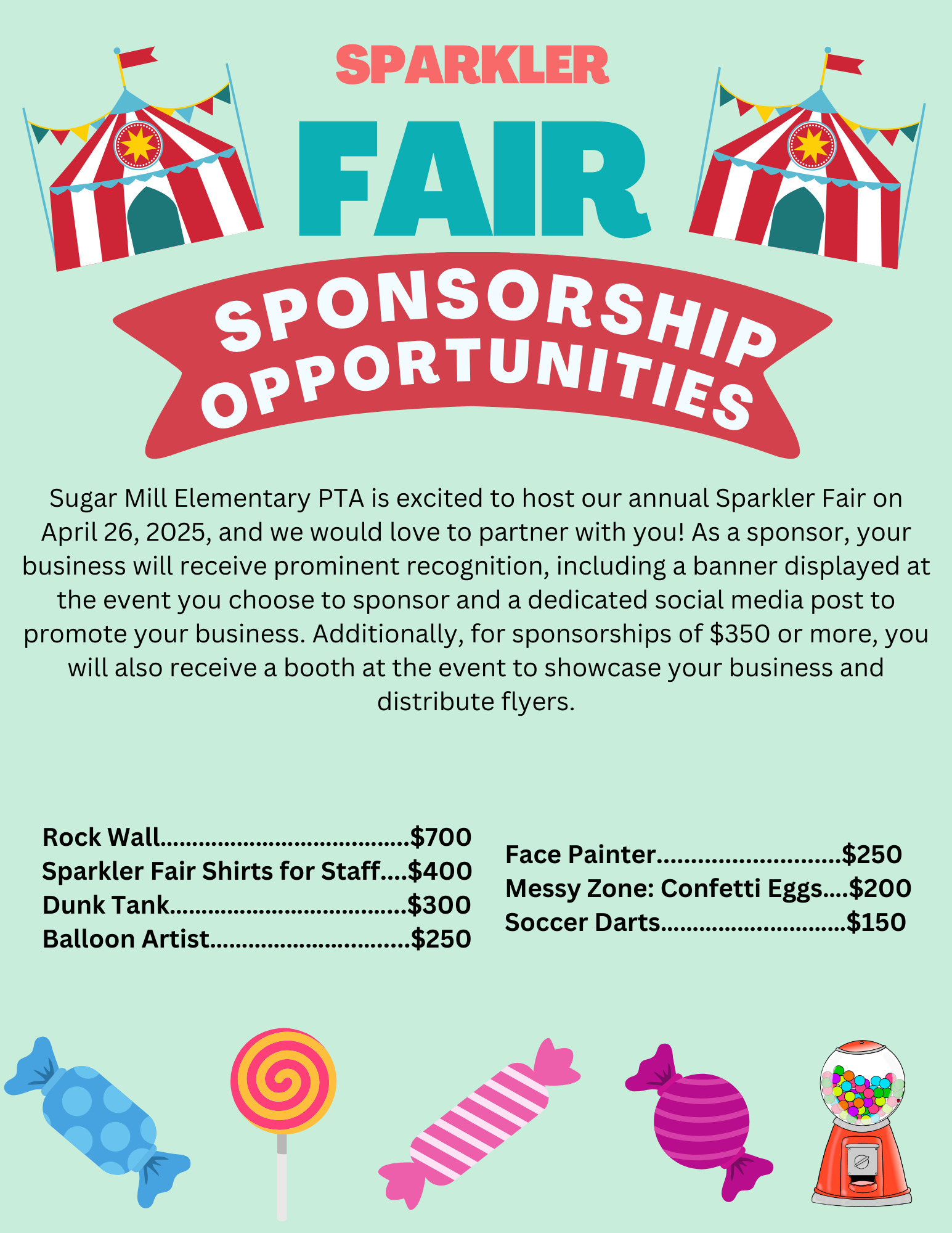  Sponsorship Opportunity 